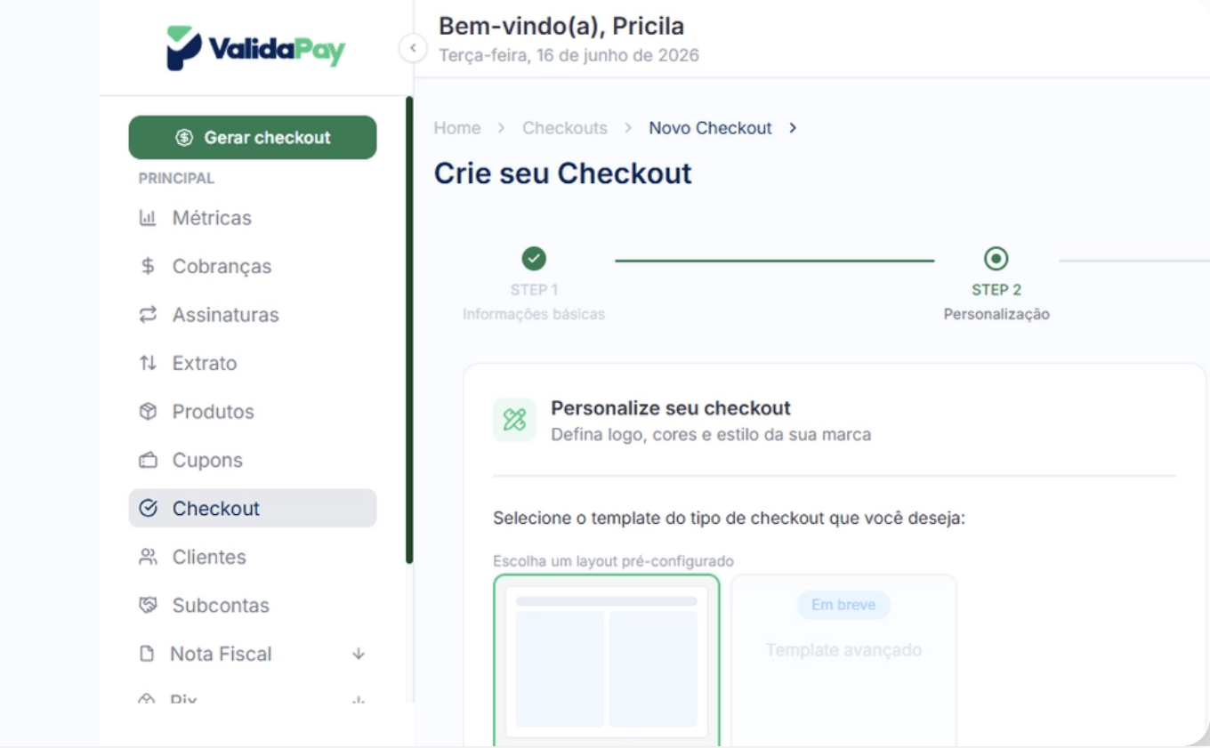 Personalização completa